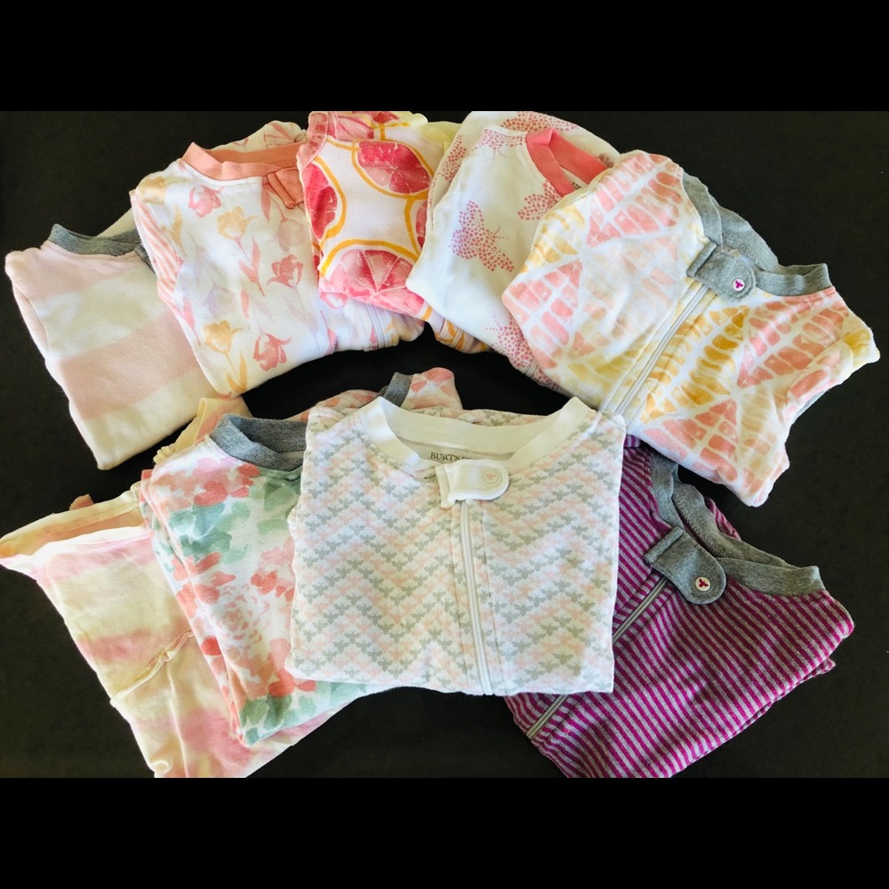 18 piece lot burts bees pjs for Lizziepie